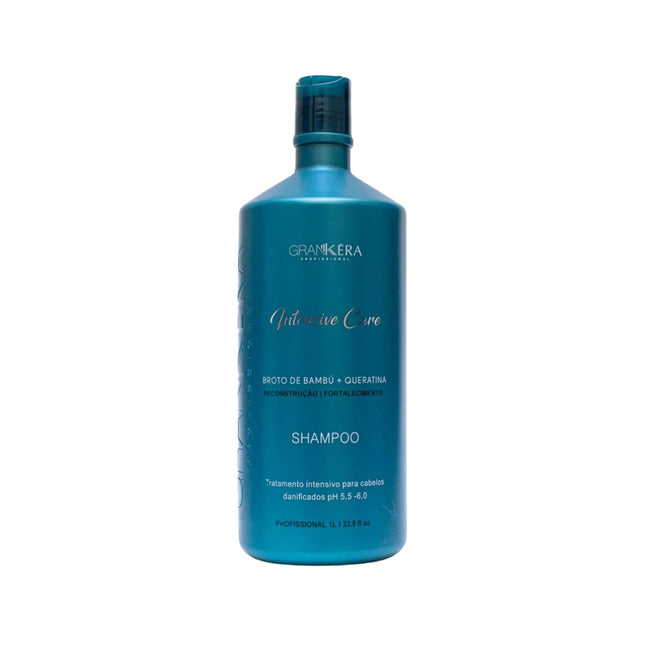 Shampoo Cuidado Intensivo Bambú y Queratina GranKéra Profissional 1 Lt