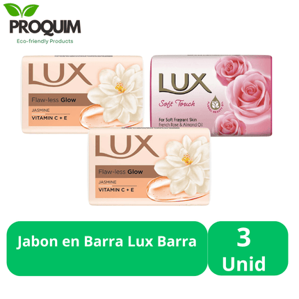 Jabon en Barra Lux Pack 3 Unidades