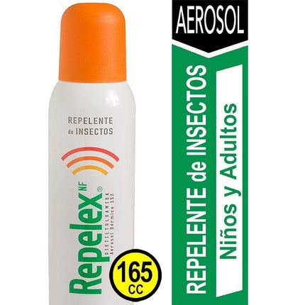 Repelente de Insectos Aerosol Para Niños y Adultos Lata, 165 cc