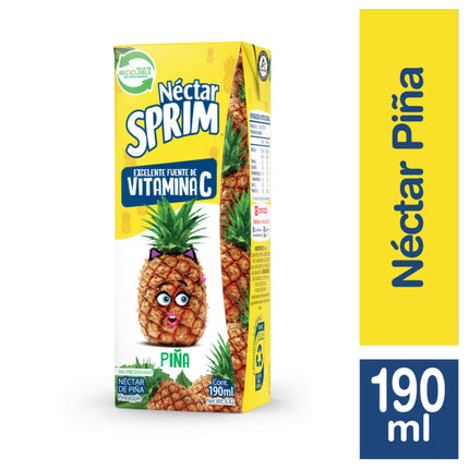 Néctar Tetra Pack piña, 190 ml