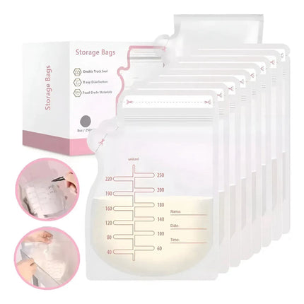 Bolsas Para Almacenamiento De Leche Materna 250ml -30pzs