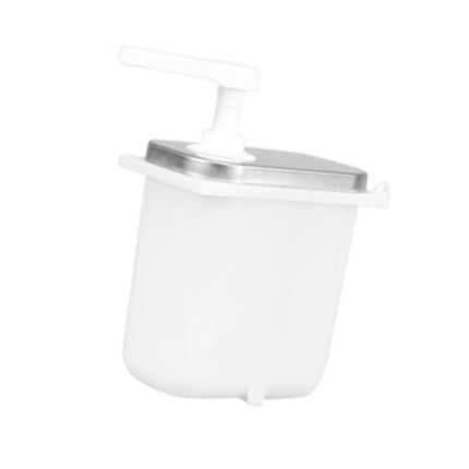 Dispensador De Bomba De Salsa 2000 Ml De Condimento Condimento Condimento Para Barra De Origen 2l Blanco