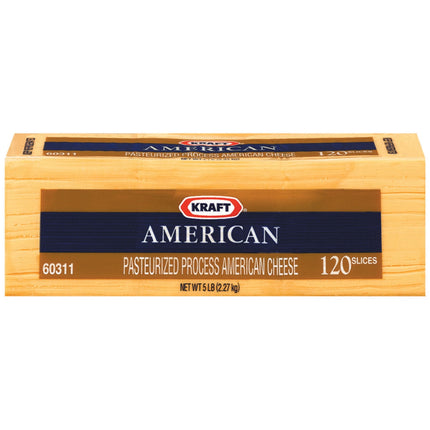Queso fundido americano kraft, 2.27 kg