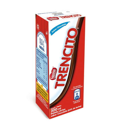 Bebida Leche Láctea Trencito Chocolate Caja, 200 g