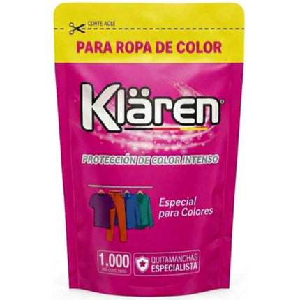Quitamanchas ropa color liquido, 1000 ml