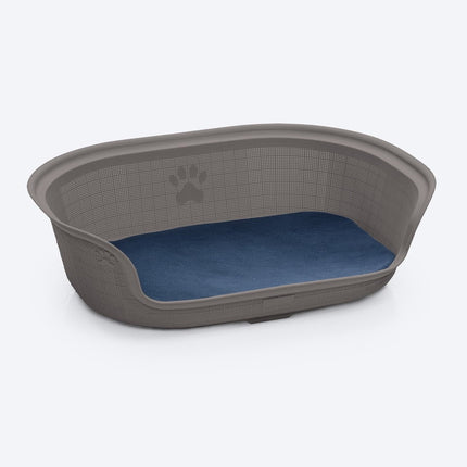 Cama De Mascota Con Cojín Mocca 77X54X23Cm