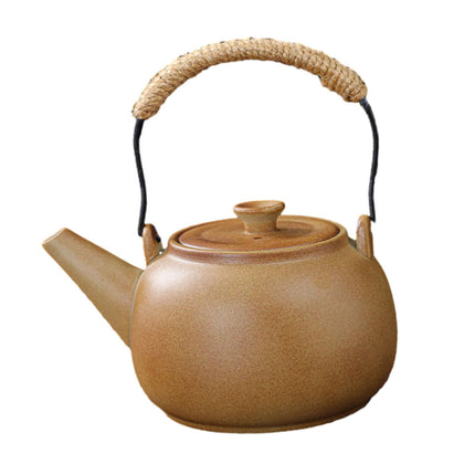 Dispensador De Té De Tetera De Cerámica Con Mango Para Amantes Del Té, Regalo, Hogar, Hotel