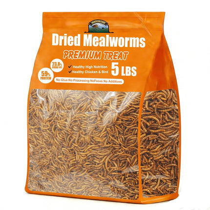 Gusanos de harina deshidratados HATORTOP 2.27 kg sin OGM para gallinas y aves