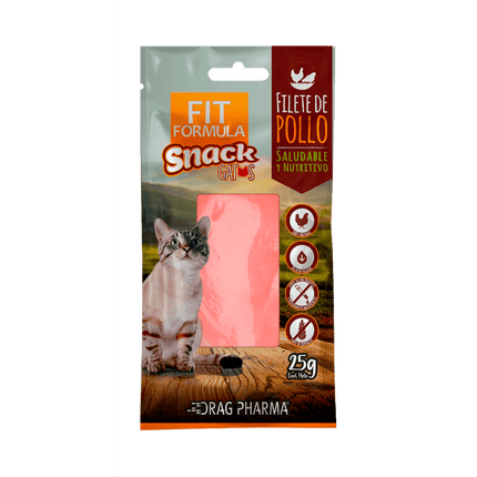 Fit Formula Filete Pollo Gato 25 Gr X 1 Unidad