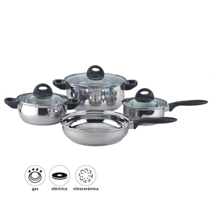 Batería de Cocina 7 Piezas