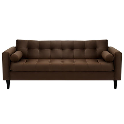 Sofa Retro 3cg Felpa 00 Chocolate