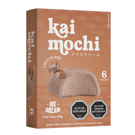 Helado Chocolate Caja, 210 g - Kai Mochi | Apishop
