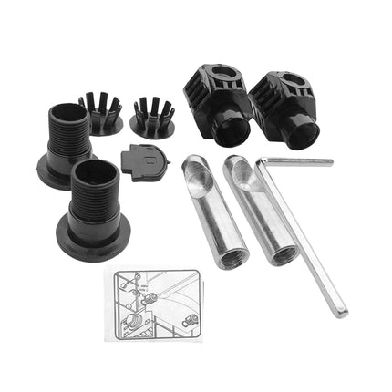 Kits De Fijación De Inodoro Montados En La Pared, Herrajes Resistentes Y Resistentes Para El Hogar Del Baño