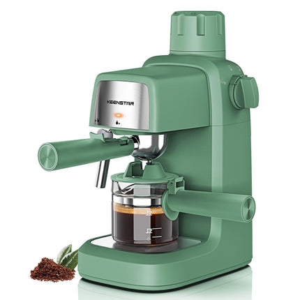 Máquina de café espresso KEENSTAR 3.5 bar con espumador de leche 800 W 4 tazas