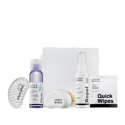 Kit de limpieza de zapatos Jason Markk Starter Box, juego de 5 piezas