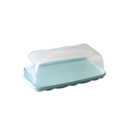 Pan Cake Keeper Nordic Ware, azul, sin BPA, 12,8 x 7,3 x 4,6 cm