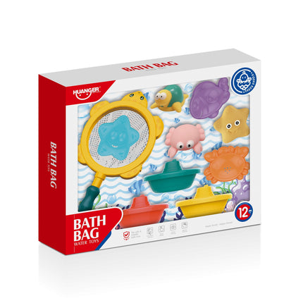 Juego de Agua Para Baño Pesca Estrella 10 Piezas Huanger