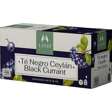 LANDI TE NEGRO BLACK CURRANT 20bols