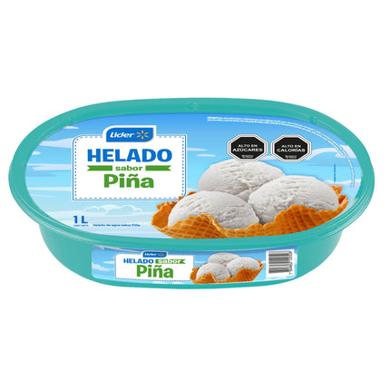 Helado Piña Pote, 1 L - | Apishop