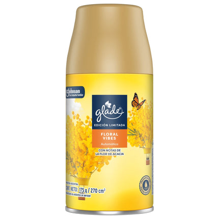 Aromatizante De Ambientes Automático Floral Vibes Aerosol Lata, 270 ml