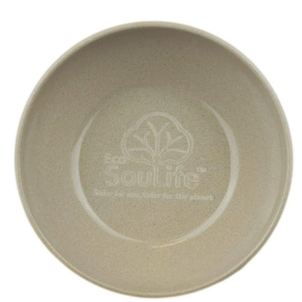 Bowl Hecho de Cáscara de Arroz – Producto Ecológico y Reutilizable color Crema