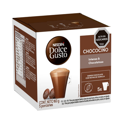 Café Chocolate Dolce Gusto Chococino 5 Tazas