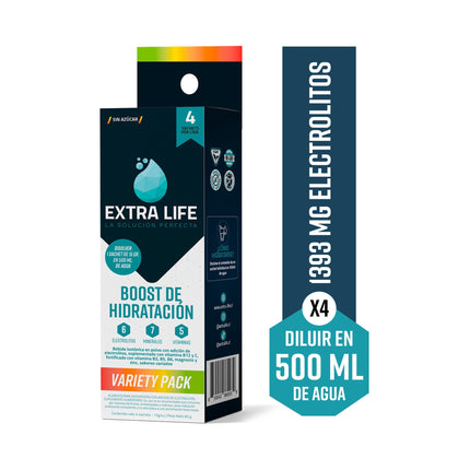 Bebida Isotónica Lata Boost de Hidratación, 4 Un