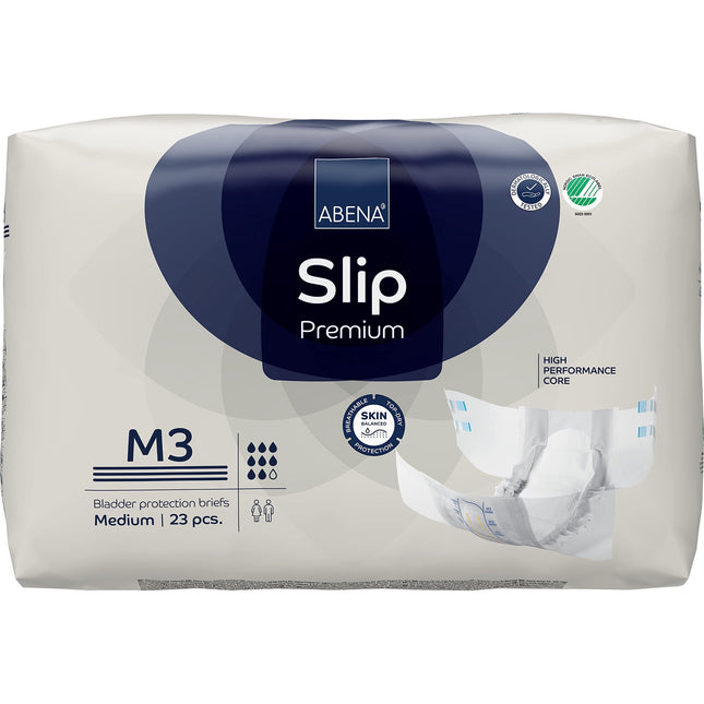 Pañales para adultos Abena Slip Premium M3, de gran absorción, 23 unidades