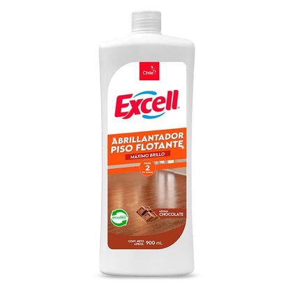 Abrillantador Líquido Paso 2 Piso Flotante Aroma Chocolate Vainilla Botella, 900 ml