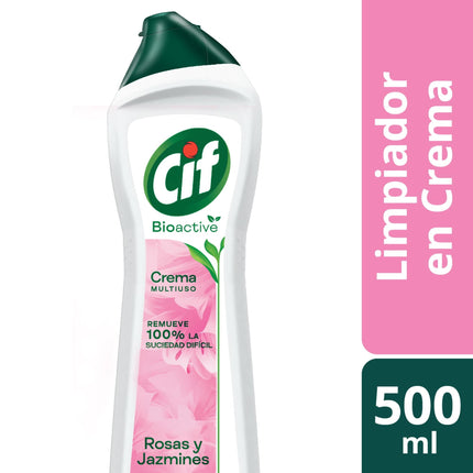 Limpiador En Crema Bioactive Rosas & Jazmines, 500 ml