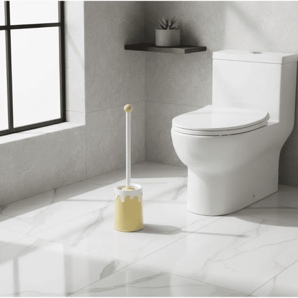 Cepillo De Baño 46x10 Cm Amarillo
