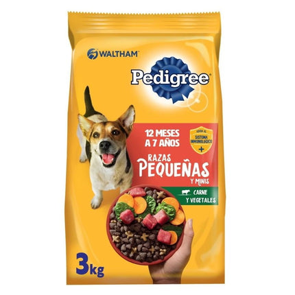 Alimento Seco Perro Adulto Raza Pequeña Carne y Vegetales Bolsa