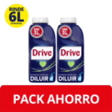 Detergente Líquido Para Preparar Pack 2 Botella, 1000 ml