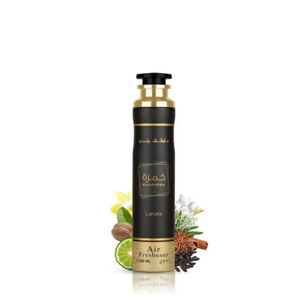 Ambientador Lattafa Khamrah Deo 300ML Unisex - Fragancia Dulce y Exótica