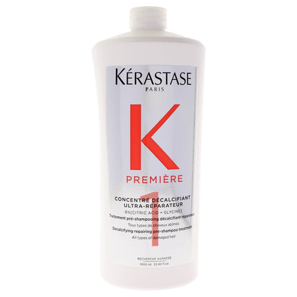 Tratamiento Pre-Shampoo Kerastase Premiere Descalcificante Reparador 1000ml Unisex