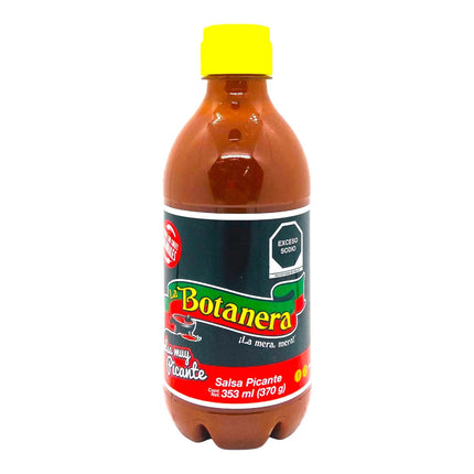 Salsa Muy Picante Etiqueta Negra 370 G