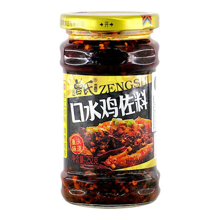 Salsa Picante China Marca Zengshi Estilo Chongqing Aromáticos * 252 gr