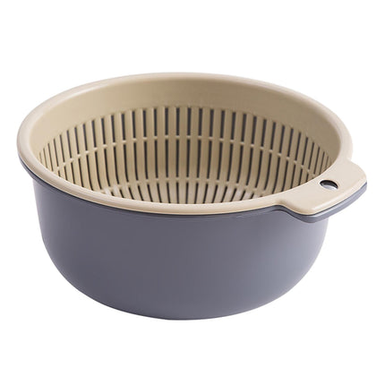 Cesta De Drenaje Para Lavado De Verduras, Colador De Cocina, Cuenco Para Ensaladas, Espaguetis, Grande, Violeta