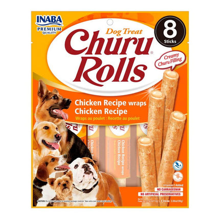 Churu Rolls - Palitos con Pollo para Perro 96 GR