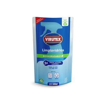 Limpia Vidrio  Líquido  Doypack, 500 ml
