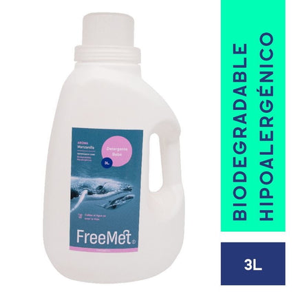Detergente Líquido Biodegradable Hipoalergénico Botella