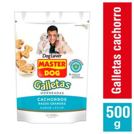 Galletas Cachorro Raza Grande Sabor Leche Bolsa
