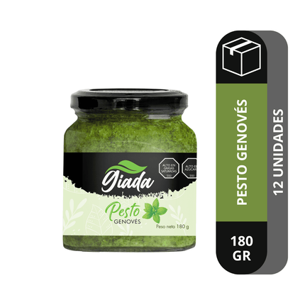 Pesto Genovés Giada 12X 180 Gr