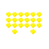 Pack 100 Paños Multiusos Amarillo Antipolvo 38x38 – Superficies Limpias y Brillantes