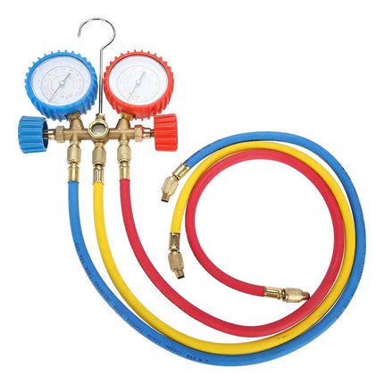 Juego Manometros Refrigeracion Manifold R22 R134 R404 R410