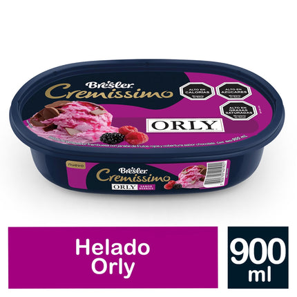 Helado Cremissimo Orly, 900 ml - Bresler | Apishop
