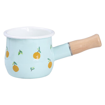 Olla De Leche Para Calentar Leche, Derretir Mantequilla, Agua Hirviendo, Calentador De Mantequilla Para Cocina, Azul