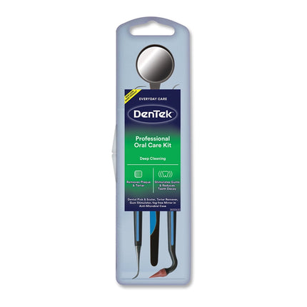Kit Cuidado Oral DenTek Advanced Clean 5 Herramientas Antibacterial