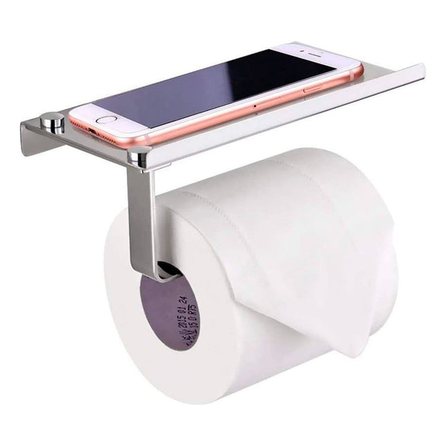 Soporte Papel Higiénico Acero Inoxidable Moderno Y Práctico