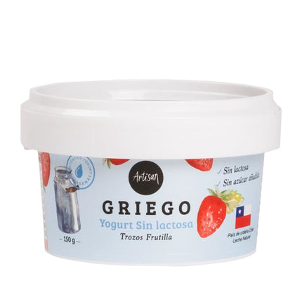 Yoghurt Griego sabor Frutilla, 150 g - Artisan | Apishop